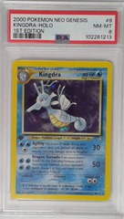 V1744: 2000: Kingdra: 8/111: 1ST Edition: Neo Genesis: PSA: 8: NM-MT: 102261213
